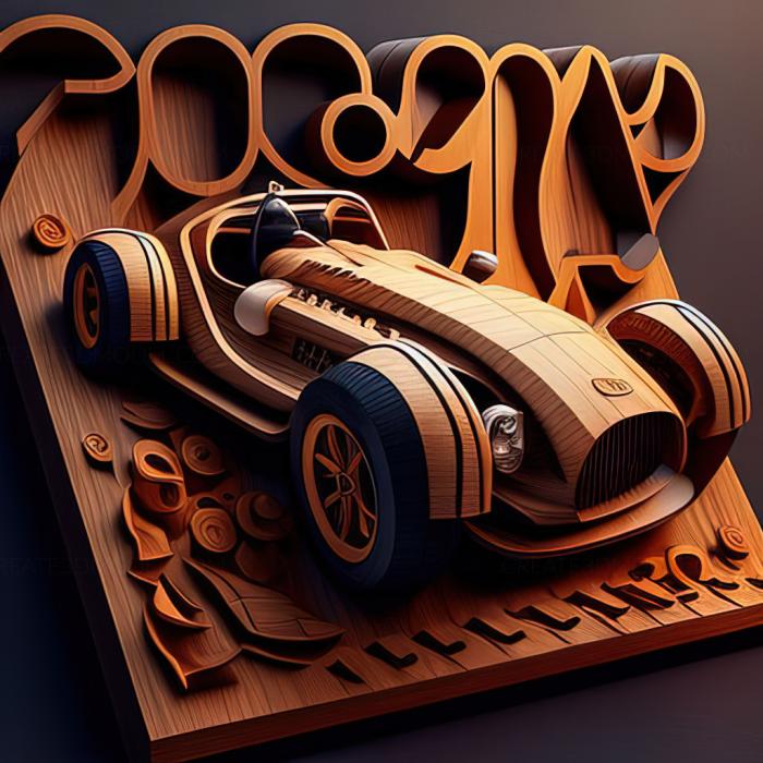 نموذج ثلاثي الأبعاد لآلة CNC ألعاب لعبة st RACE Caterham Expansion